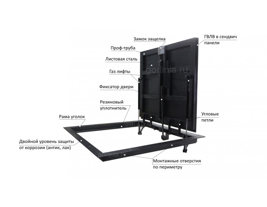 Стелс 1100*600п