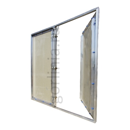 Люк под покраску Гиппократ 600п*1000 двухдверный стеновой стеновой