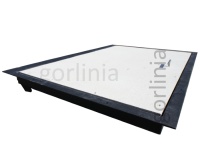 Напольный люк Булат 1100пх900 утепленный модель Бюджет