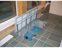 Так выглядит напольный люк АМО 1300п*800 