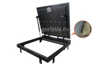 Люк напольный Стелс-КУ 700*700 короб утепленная серия